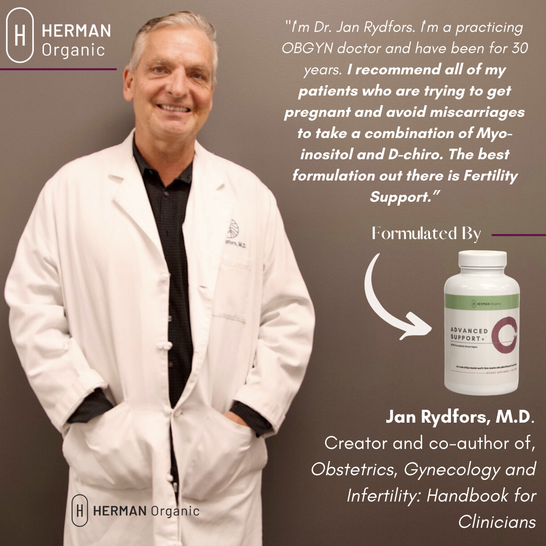 Herman Organic Vitamins &amp; Supplements Herman Organic Fertility Support+