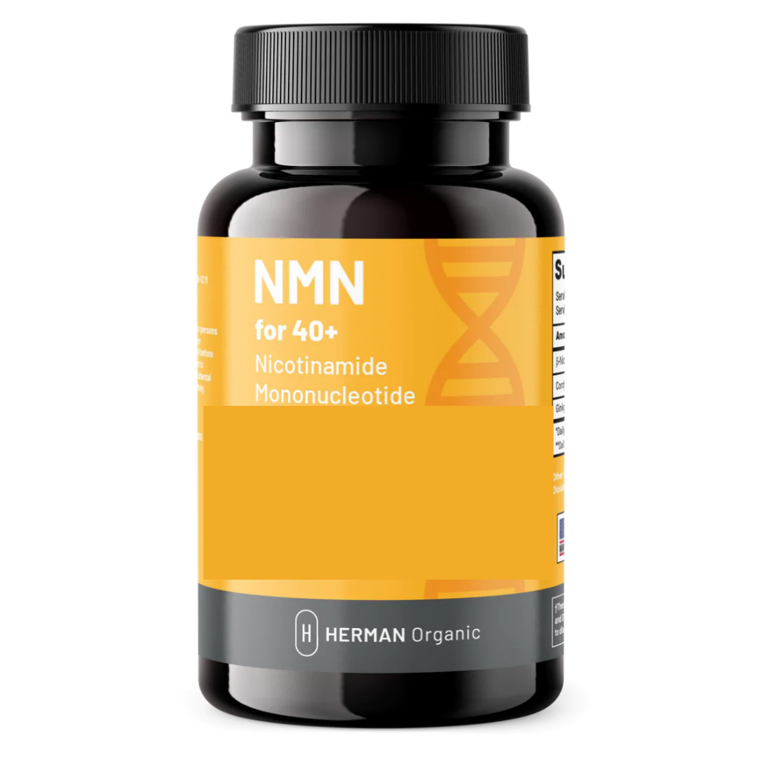 Herman Organic Vitamins &amp; Supplements Herman Organic NMN (Nicotinamide Mononucleotide) For 40+