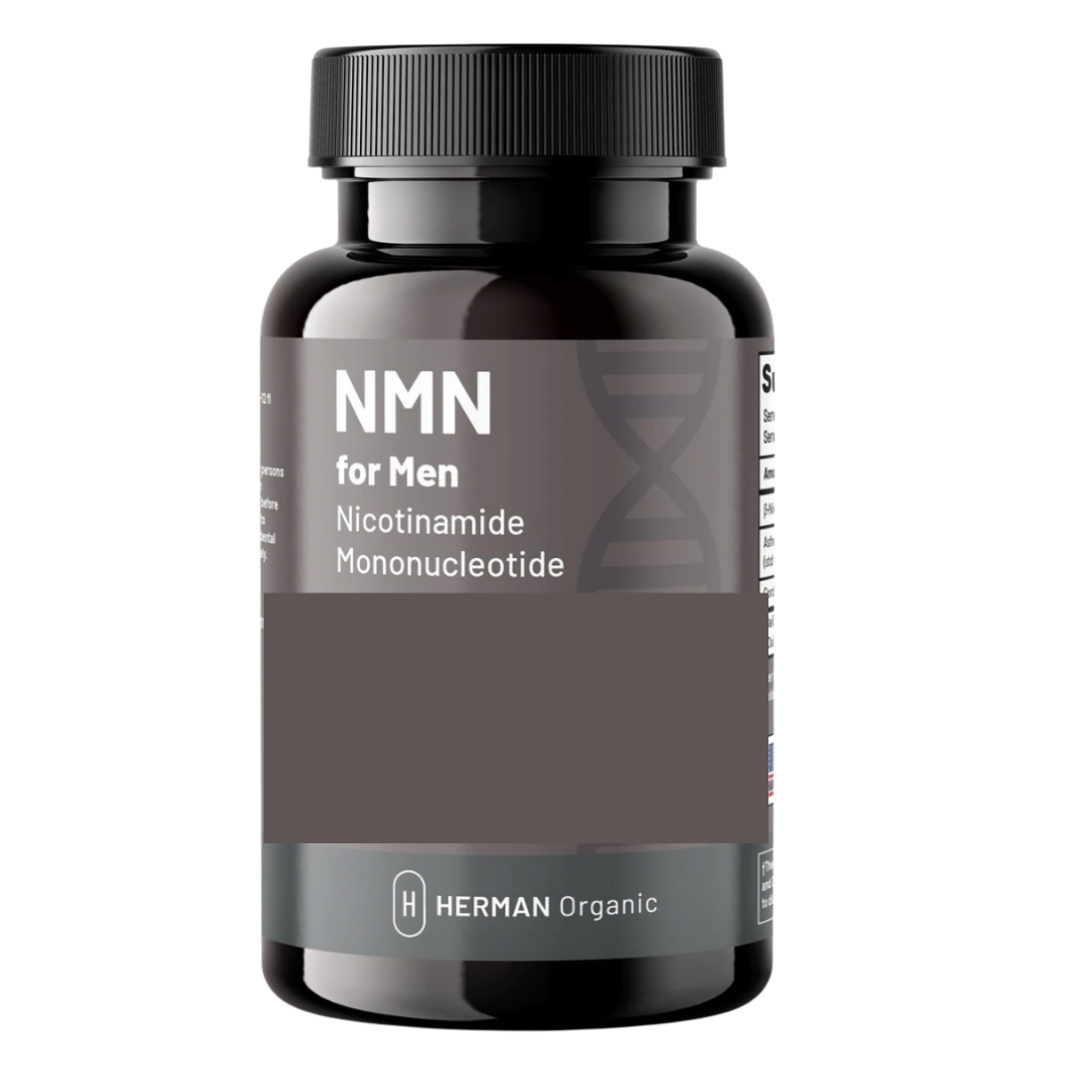 Herman Organic Vitamins &amp; Supplements Herman Organic NMN (Nicotinamide Mononucleotide) For Men