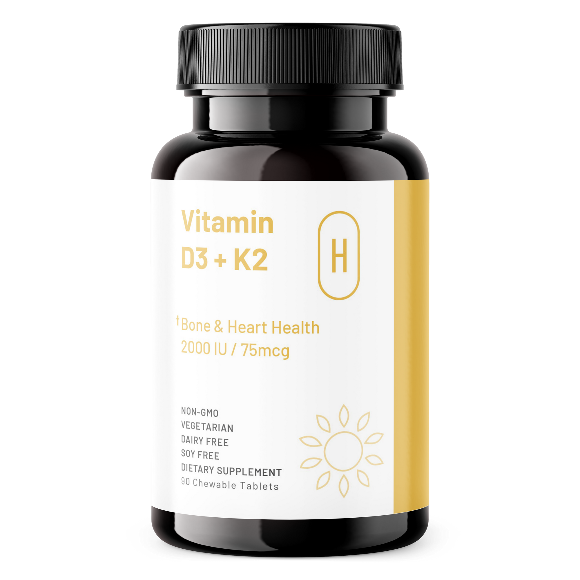 Herman Organic Vitamins & Supplements Herman Organic Vitamin D3 & K2
